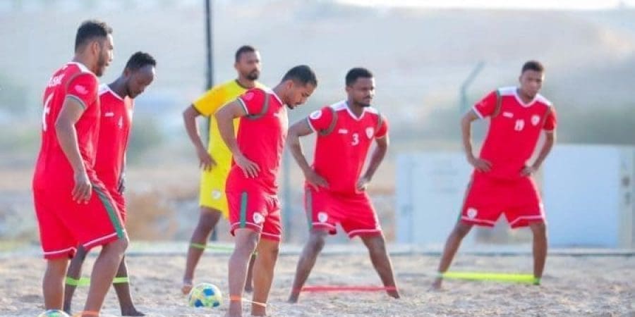 منتخبنا الوطني للشاطئية ...يبدأ تدريباته